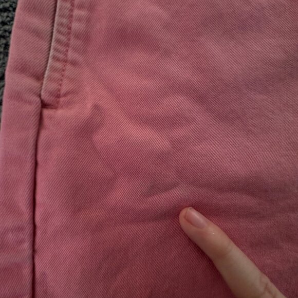 Vineyard Vines Club Salmon Pink Shorts Size 34 Chino Zip Fly Preppy Whale Logo - Picture 14 of 16